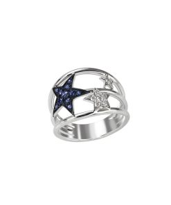 Anelli Lunati | Anello Starlight Blu - Lunati Gioielli