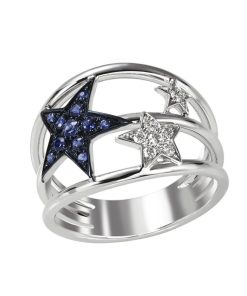 Anelli Lunati | Anello Starlight Blu - Lunati Gioielli