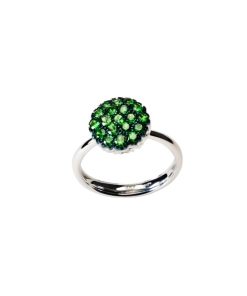 Anelli Lunati | Anello Full Starmoon Green - Lunati Gioielli