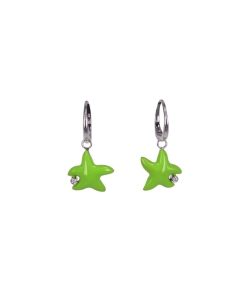 Orecchini Lunati | Green Starfish - Lunati Gioielli