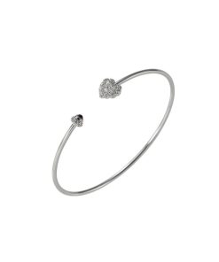 Bracciali Lunati | Bracciale Darling Cuore Bianco - Lunati Gioielli